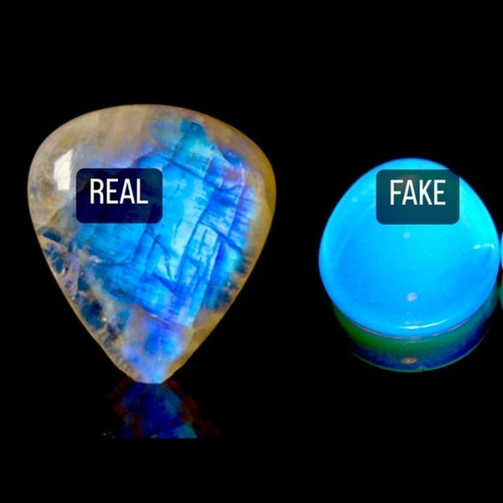 REAL VS FAKE MOONSTONE